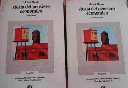 Storia del pensiero economico. Volume I II - Henri Denis - copertina