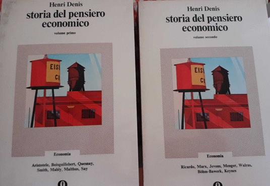 Storia del pensiero economico. Volume I II - Henri Denis - copertina