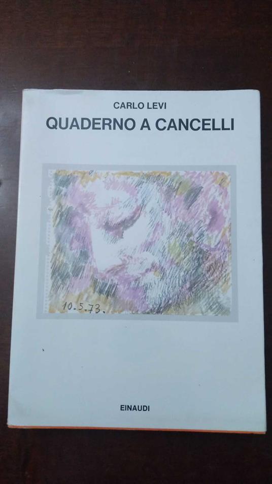 Quaderno a cancelli - Carlo Levi - copertina