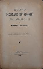 Nuovo Dizionario de' sinonimi della lingua italiana. Nuova edizione napoletana