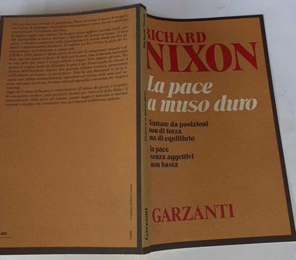 La pace a muso duro - Richard Nixon - copertina