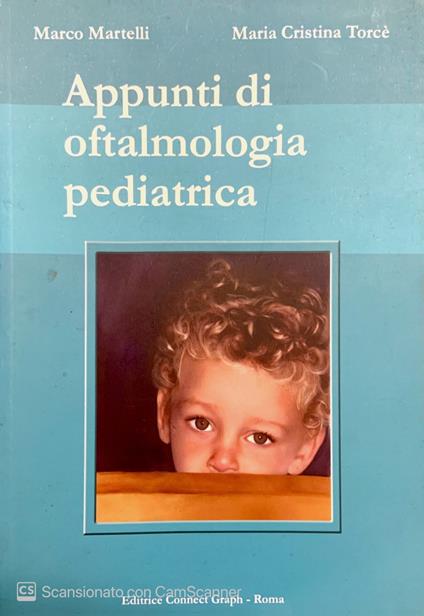 Appunti di oftalmologia pediatrica - copertina