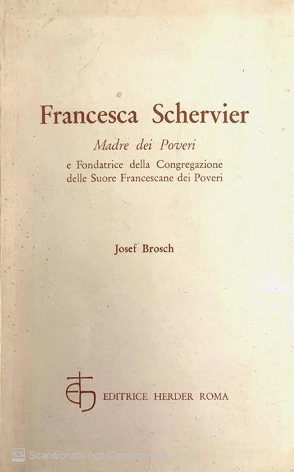 Francesca Schervier - copertina
