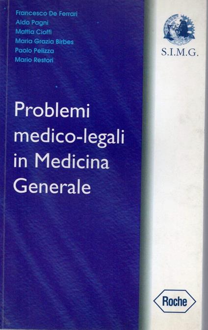 Problemi medico-legali in medicina generale - copertina