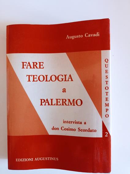 Fare teologia a Palermo - copertina