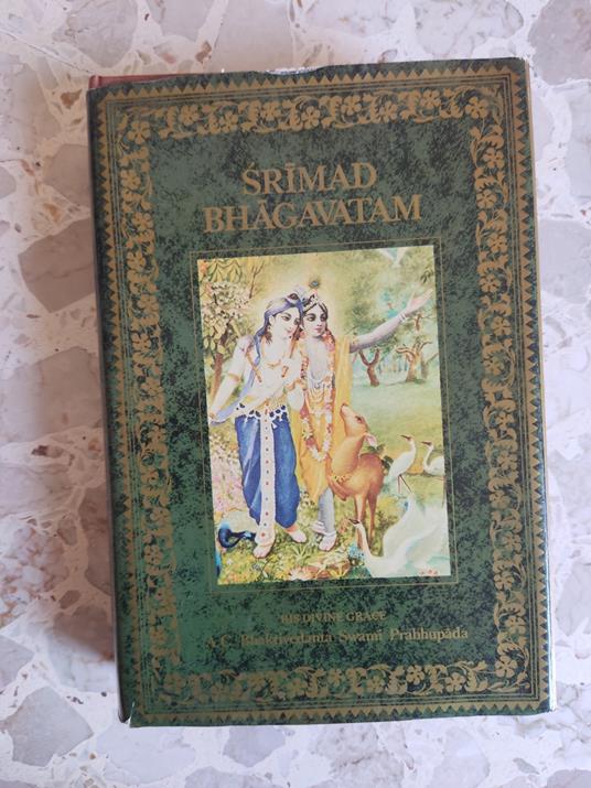 Srimad Bhagavatam - Swami Prabhupada Bhaktivedanta - copertina