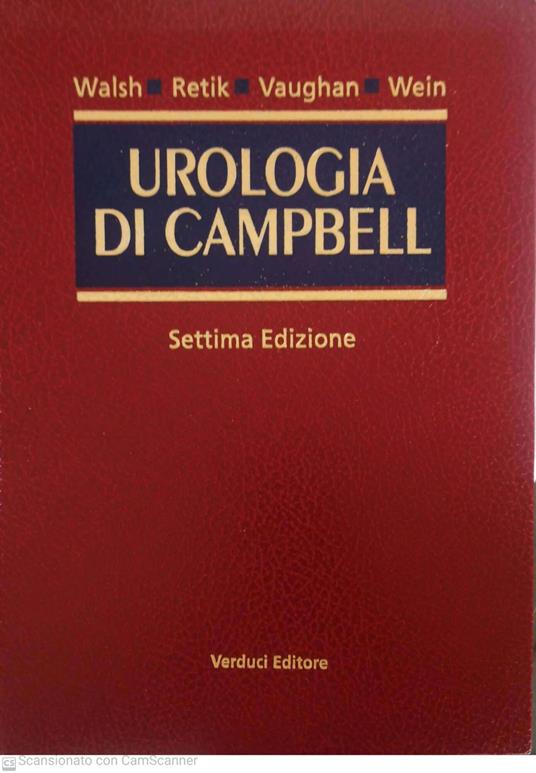 Urologia di Campbell. Vol. 3 - copertina