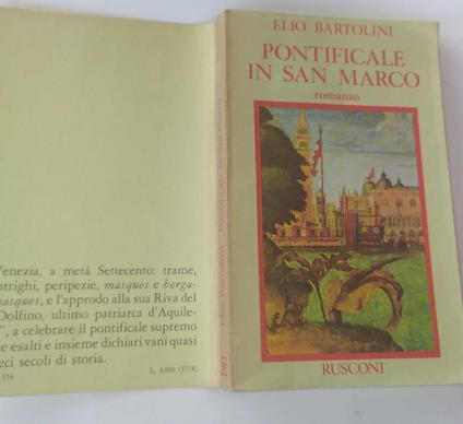 Pontificale in San Marco - Elio Bartolini - copertina