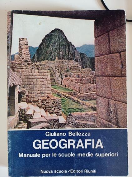 Geografia - Giuliano Bellezza - copertina