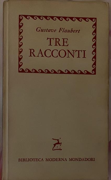 Tre racconti - Gustave Flaubert - copertina