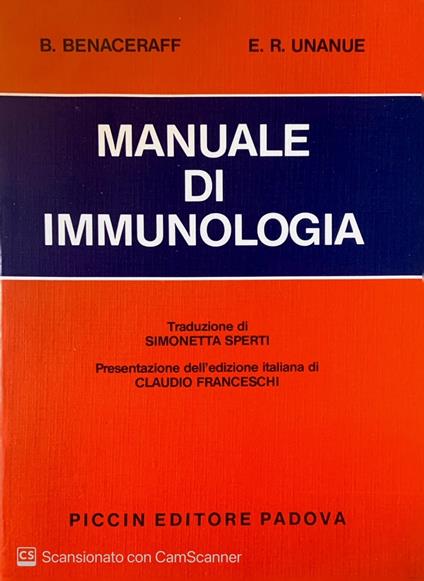 Manuale di immunologia - copertina