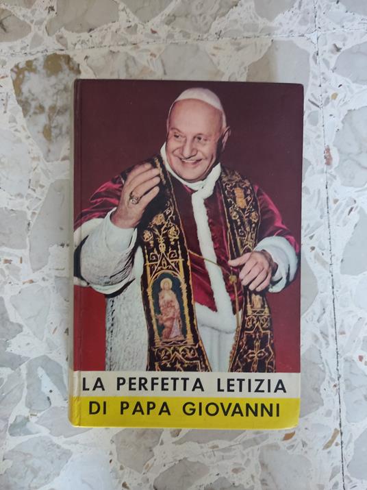 La perfetta letizia di Papa Giovanni - Virgilio Sambuco - copertina