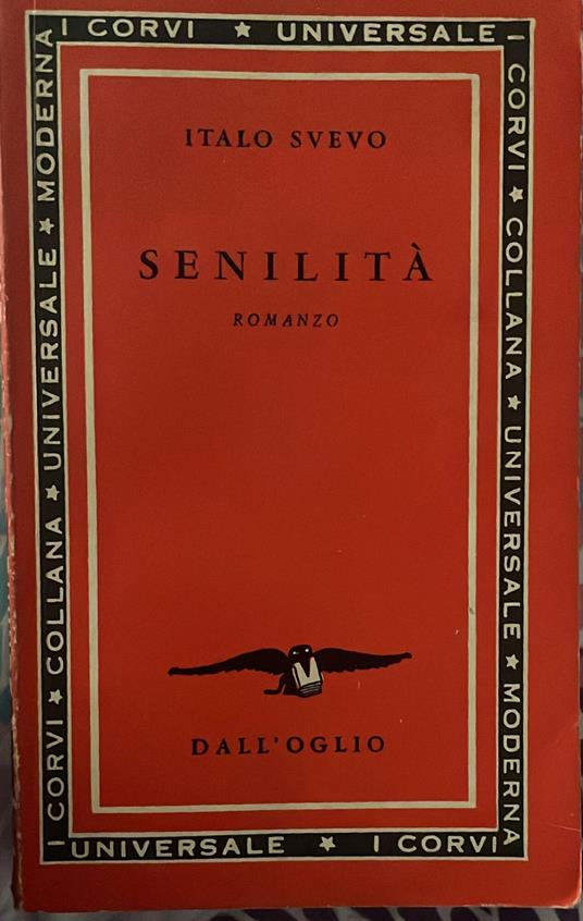Senilità - Italo Svevo - copertina