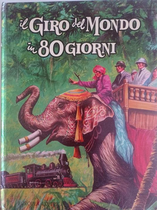 Il giro del mondo in 80 giorni - Jules Verne - copertina