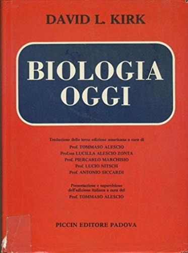 Biologia oggi - copertina