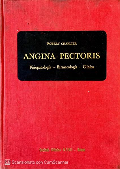 Angina pectoris fisiopatologia-farmacologia-clinica - copertina