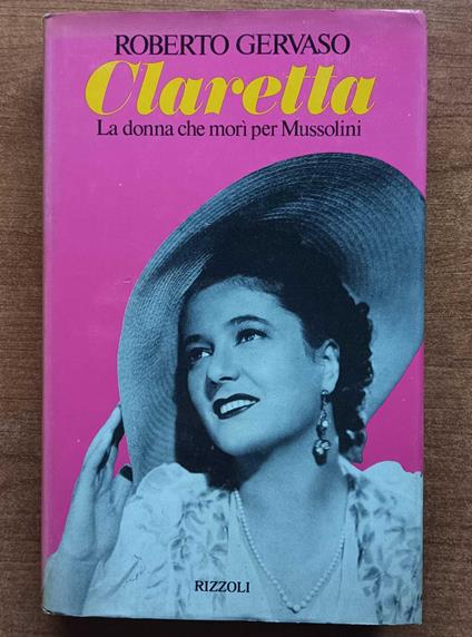 Claretta - Roberto Gervaso - copertina