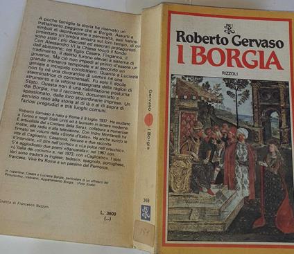 I Borgia - Roberto Gervaso - copertina