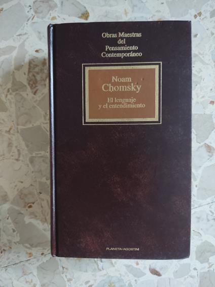 El lenguaje y el entendimento - Noam Chomsky - copertina