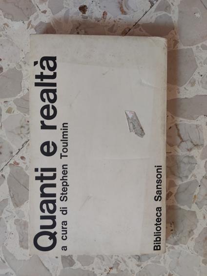 Quanti e realtà - Stephen Toulmin - copertina