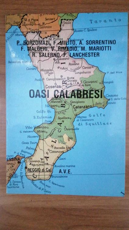 Oasi calabresi - copertina