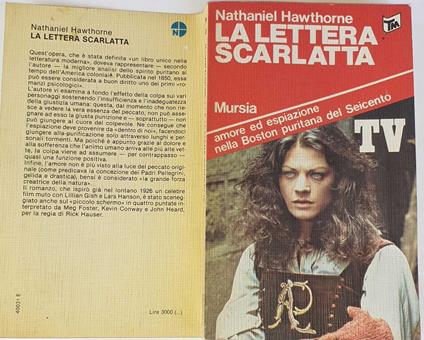 La lettera scarlatta - Nathaniel Hawthorne - copertina