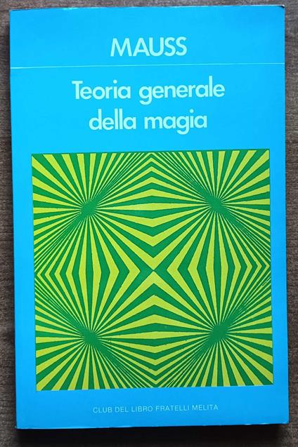 Teoria generale della magia - copertina