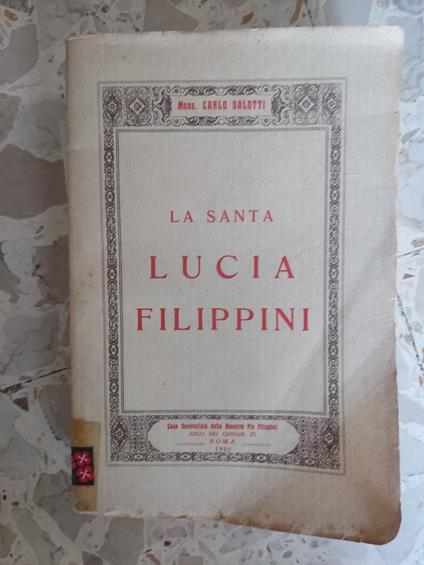 La santa Lucia Filippini - Carlo Salotti - copertina