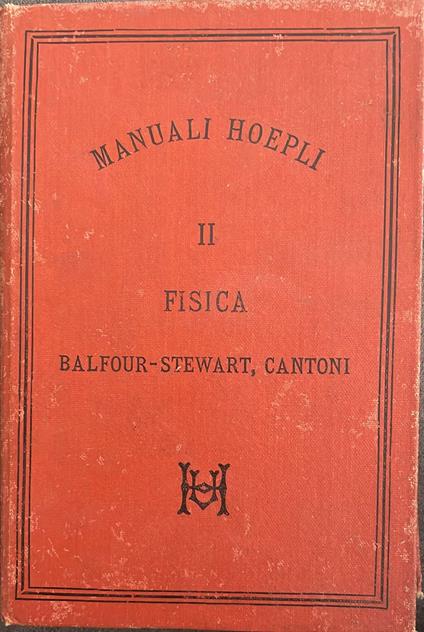 Fisica - Stewart Balfour - copertina
