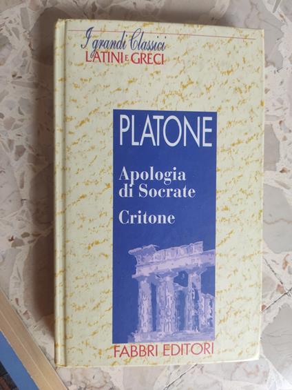 Apologia di Socrate - Platone - copertina