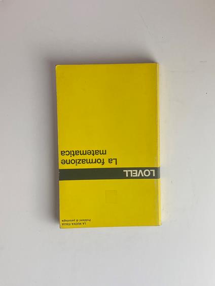 La formazione matematica - Kenneth Lovell,Kenneth Lovell - copertina