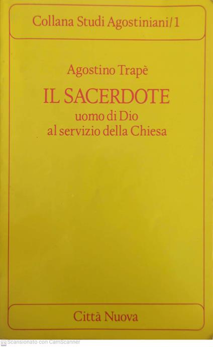 Il sacerdote uomo di Dio al servizio della chiesa - copertina