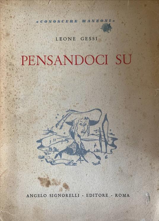 Pensandoci su - Leone Gessi - copertina