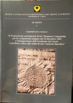 Il Prognosticum astrologicum di fra' Tommaso Campanella per la 
