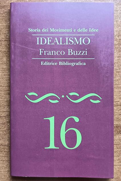 Idealismo - copertina