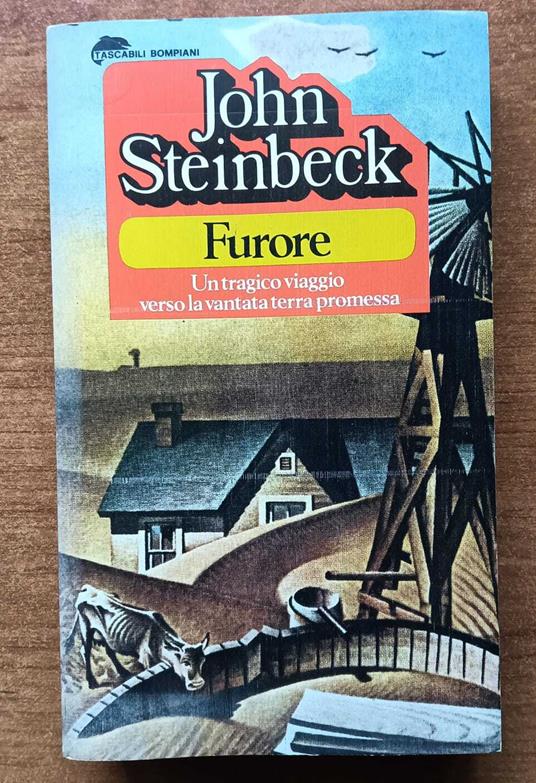 Furore - John Steinbeck - copertina