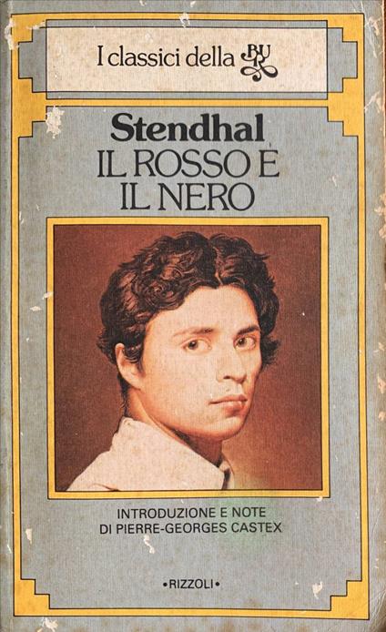 Il rosso e il nero - Stendhal - copertina