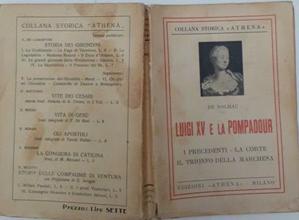 Luigi XV. La Pompadour (1745-1752) - copertina