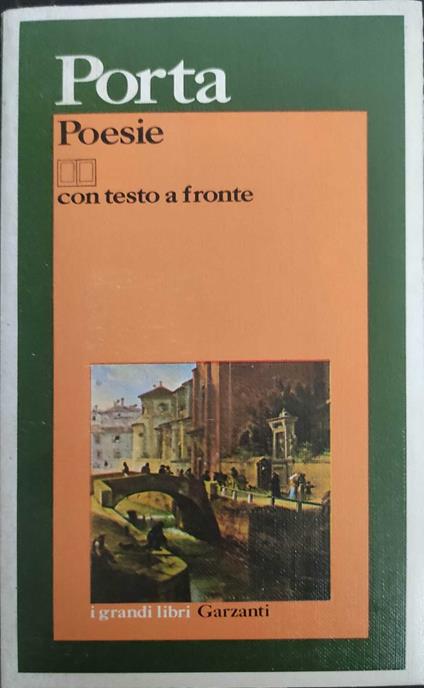 Poesie - Carlo Porta - copertina