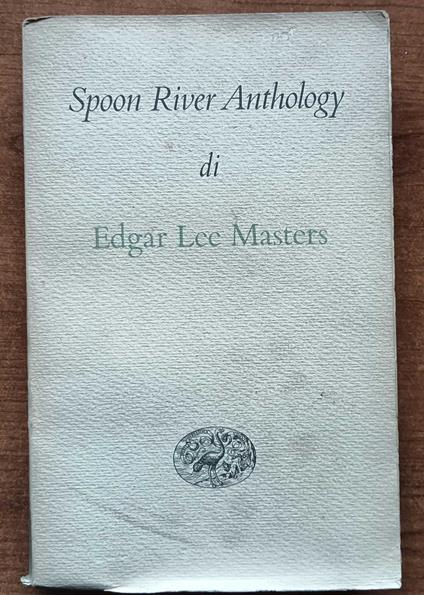 spoon river anthology - Edgar Lee Masters - copertina