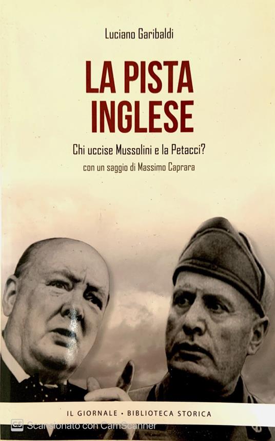 La pista inglese - Luciano Garibaldi - copertina