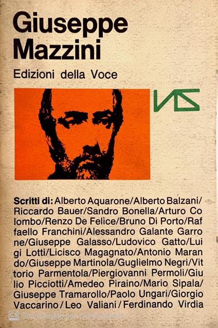 Giuseppe Mazzini - copertina