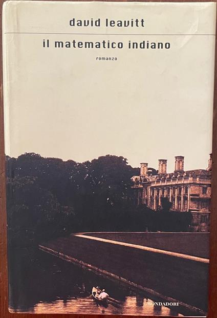 il matematico indiano - David Leavitt - copertina