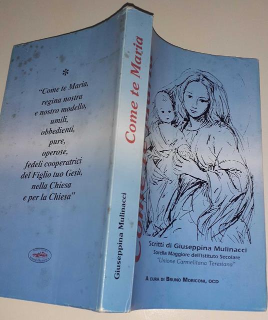 Come te Maria - Bruno Moriconi - copertina