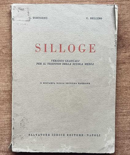 Silloge - copertina