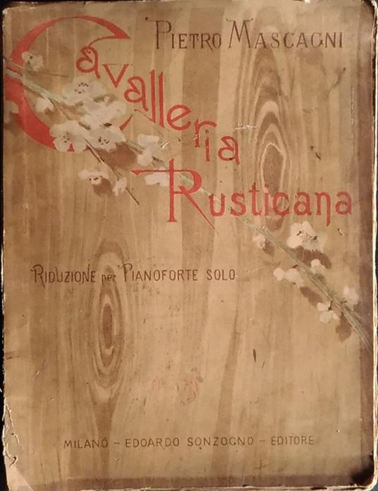Cavalleria rusticana - Pietro Mascagni - copertina