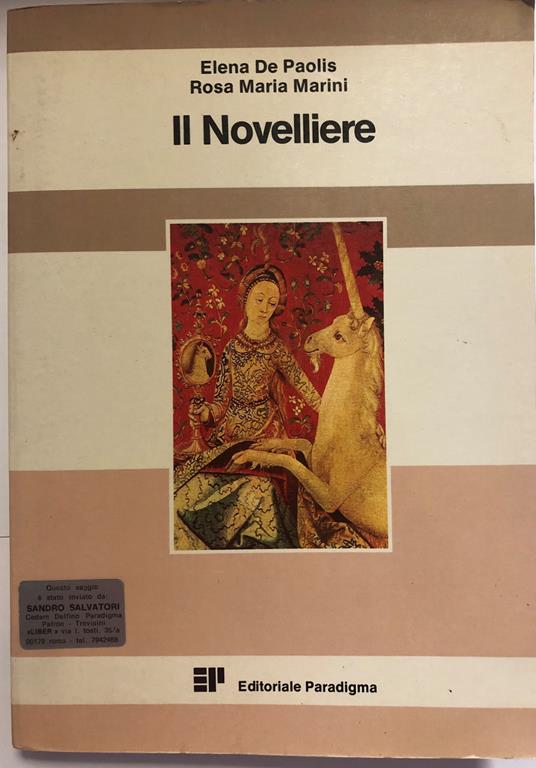Il Novelliere - copertina