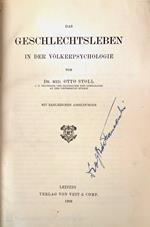 Das Geschlechtsleben in der volkerpsychologie