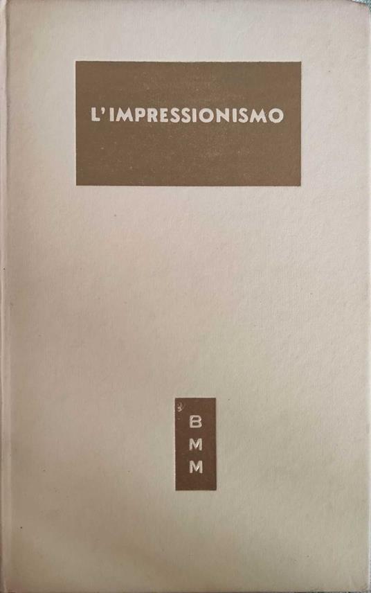 L' impressionismo - Virgilio Gilardoni - copertina