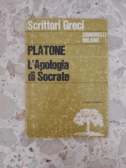 L' Apologia di Socrate - Platone - copertina